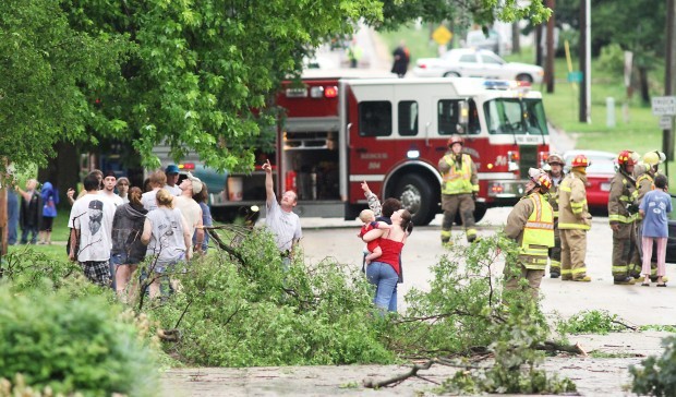 Maquoketa Tornado - street